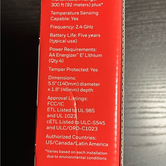 *New Sealed*Honeywell Six Two-Way Wireless Technology Siren - Picture 5 of 5